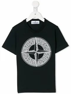 Черный stone island
