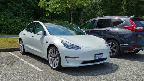 Tesla model 3 at