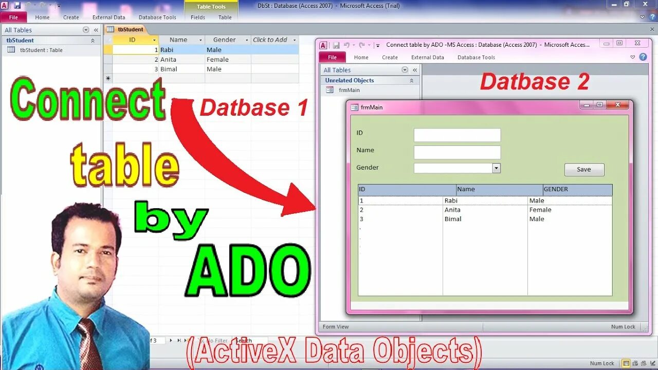 Ado Microsoft. Ado access. Ado. Connected Tables. Access load