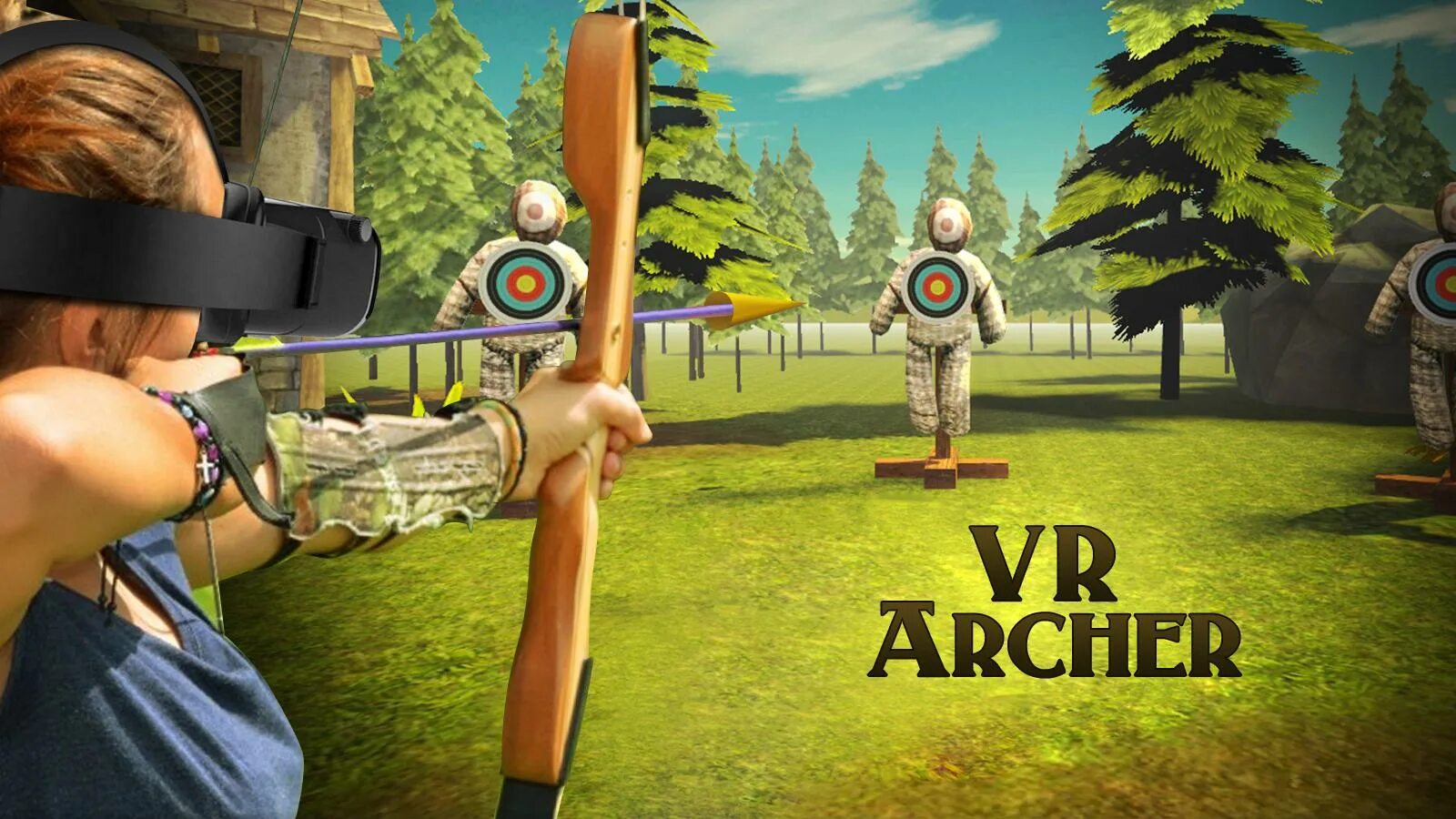 Vr games apk. VR игры. VR игра лучник. Лучшие ВР игры.