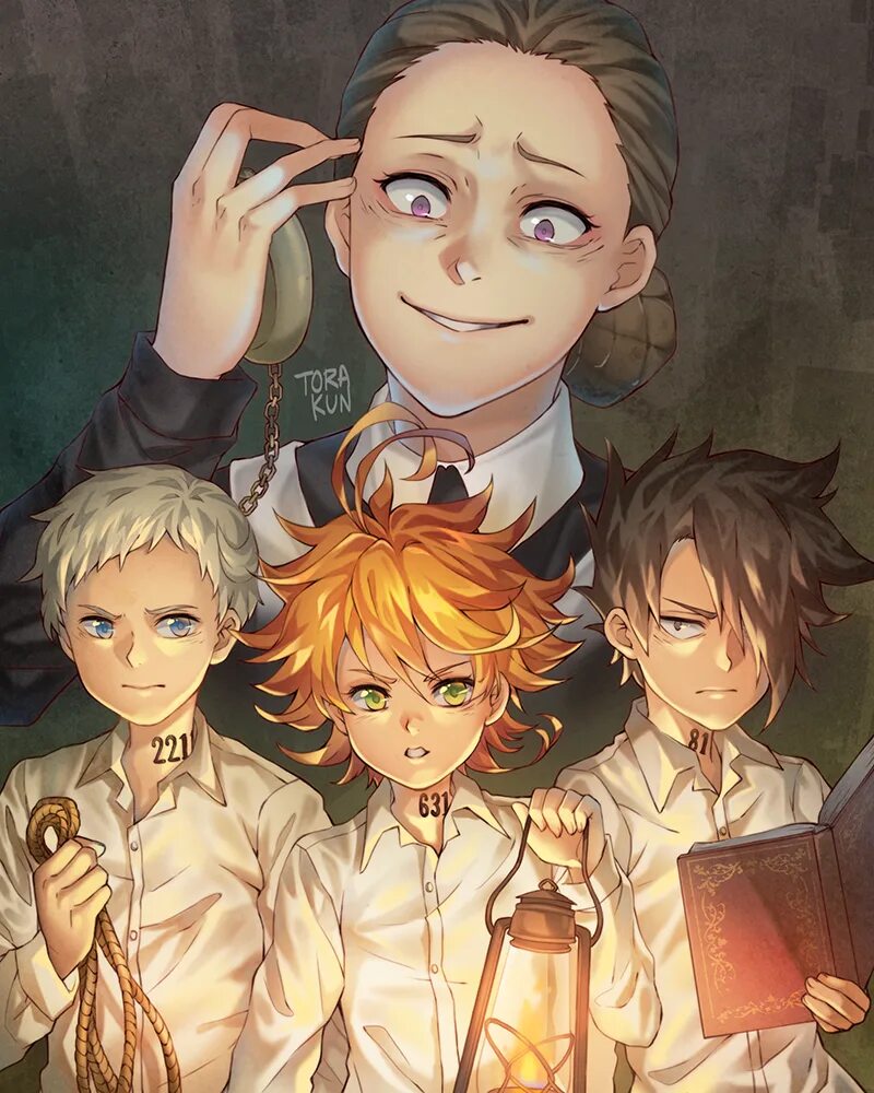 Обещанный Неверленд. Не обещаю. Yakusoku no neverland