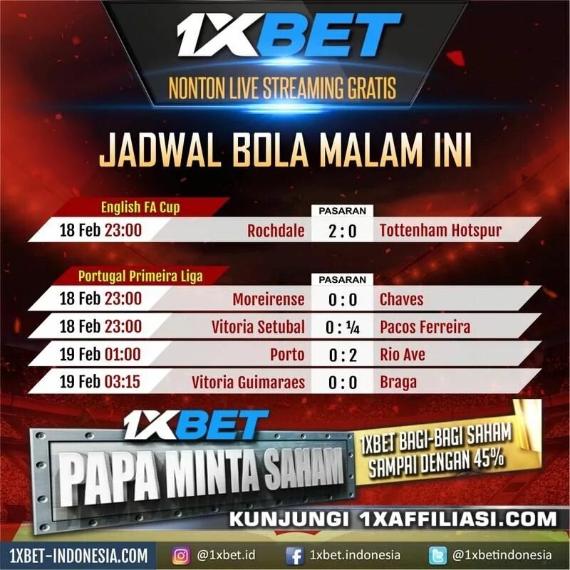 Live streaming bola malam