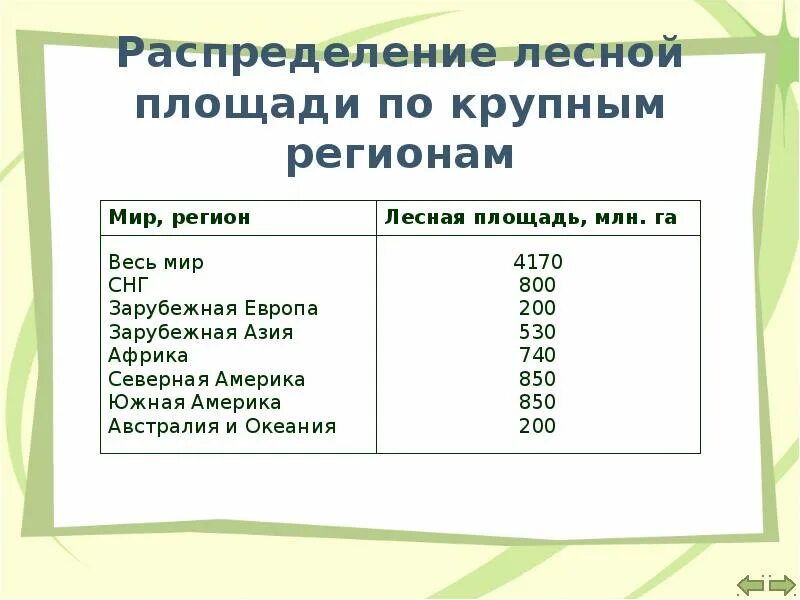 Масштаб леса. Биологические ресурсы азии. масштабы сокращения лесов по регионам.