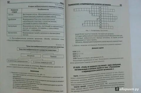 Основы биологии 9 класс