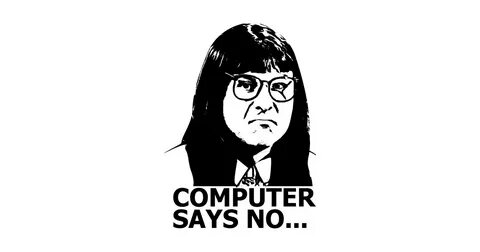 Computer says