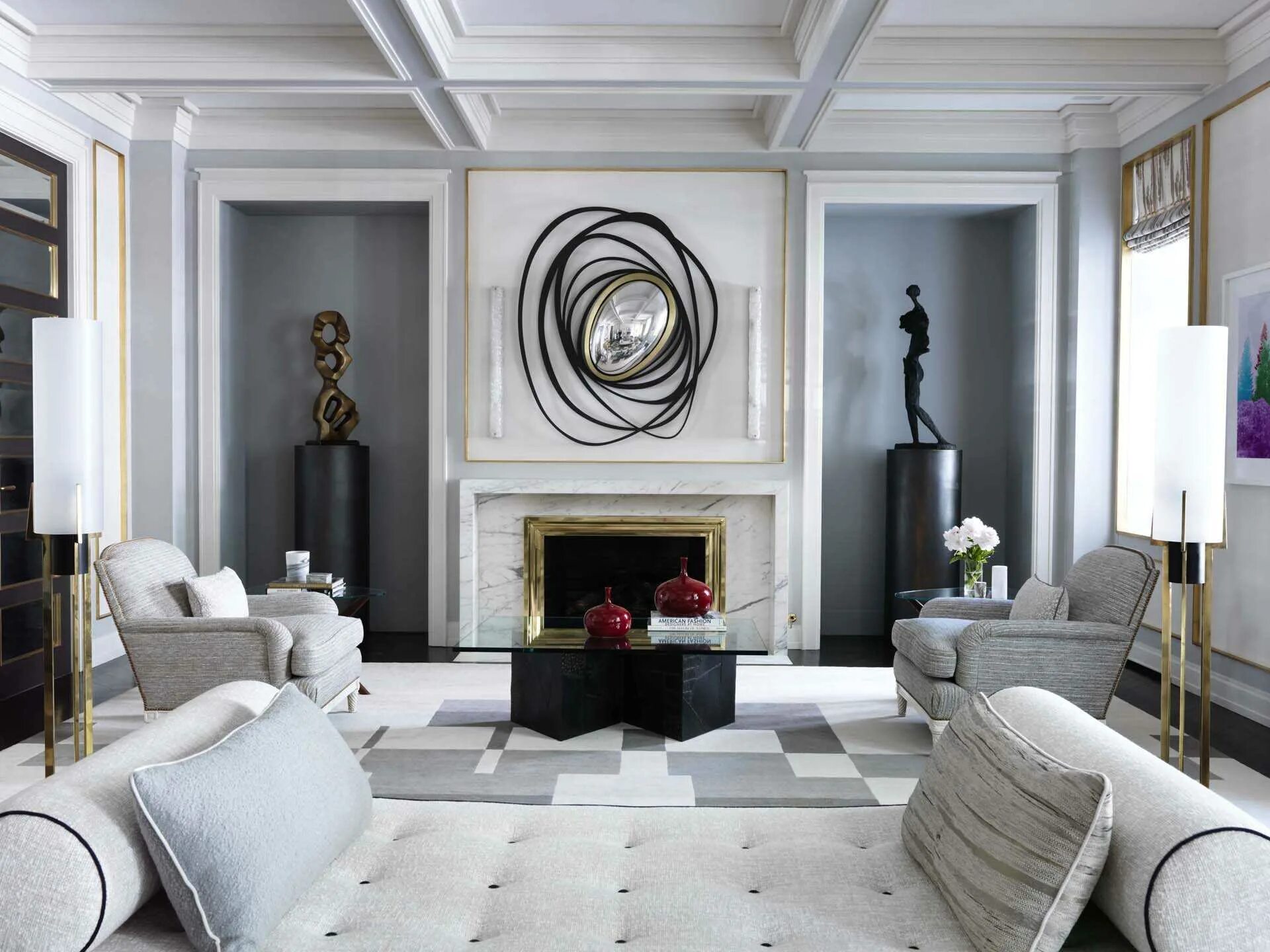 Contemporary Living Room Ideas With Boca do Lobo Designs Best living room design