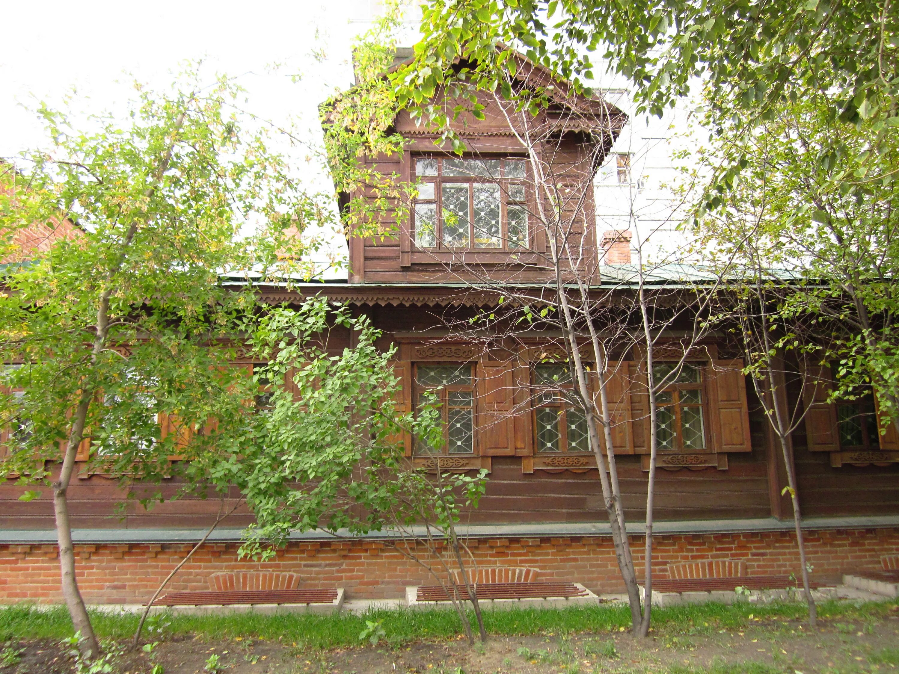 Улица 1905 новосибирск. А. 1905 года, 15. Усадьба копылова памятник деревянного зодчества. Н.