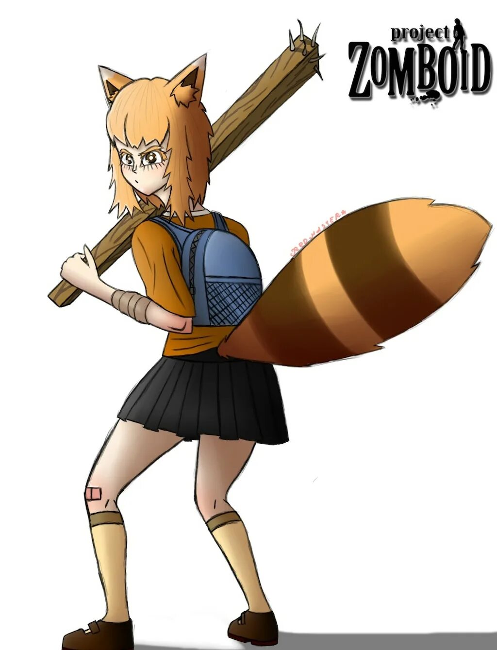 Дискорд проджект зомбоид. Енот spiffo. Енот spiffo. Project zomboid превью. 50.