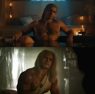 Henry cavill shirtless witcher