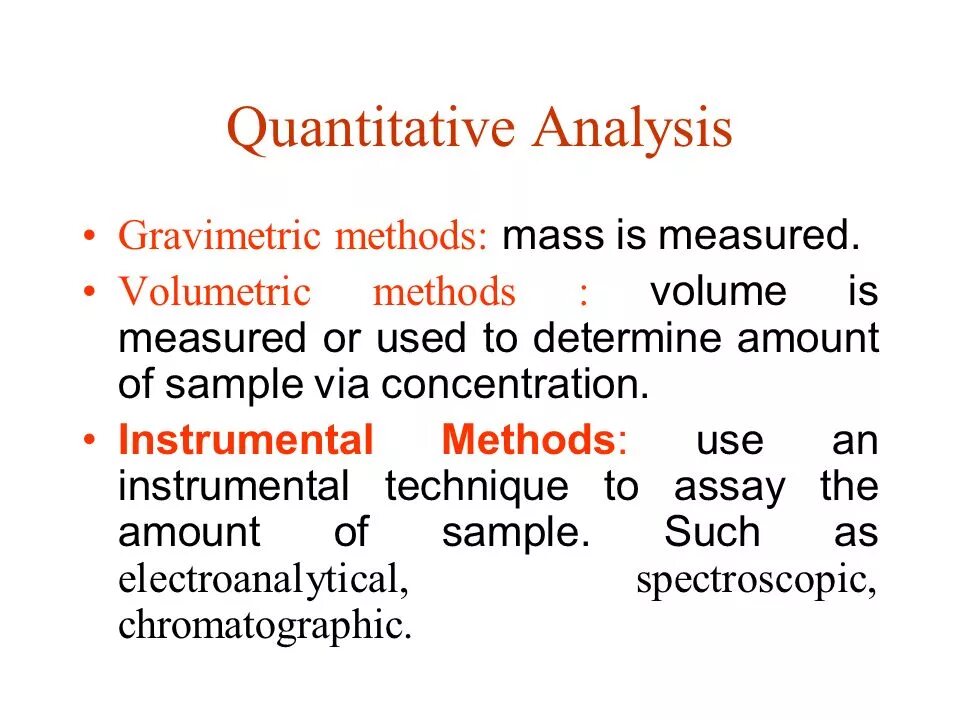 Analytical method. Quantitative analysis method. gravimetric analysis. gravimetric method. quantitative analysis chemistry.