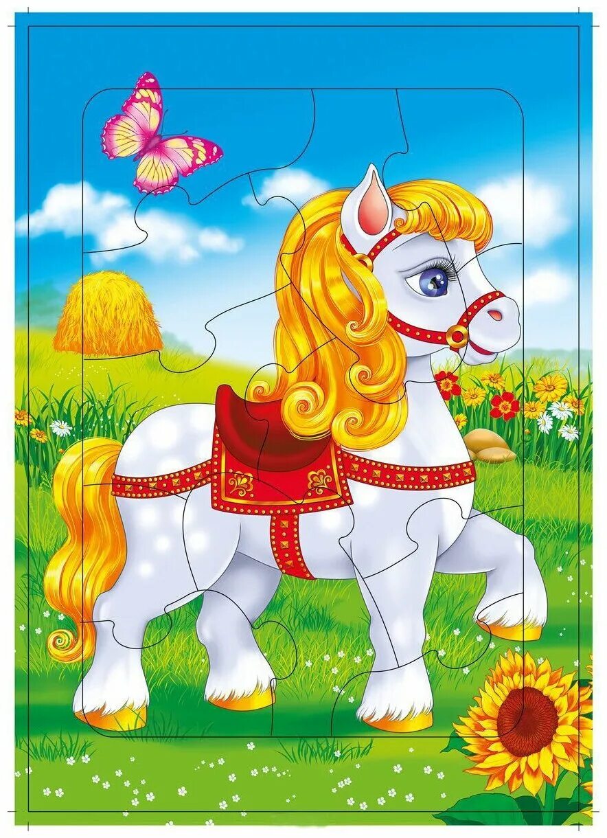 шнуровка лошадка шн10. лошадь развивающие. деревянный пазл "малыш". деревянная игрушка лошадка. лошадка для детей.