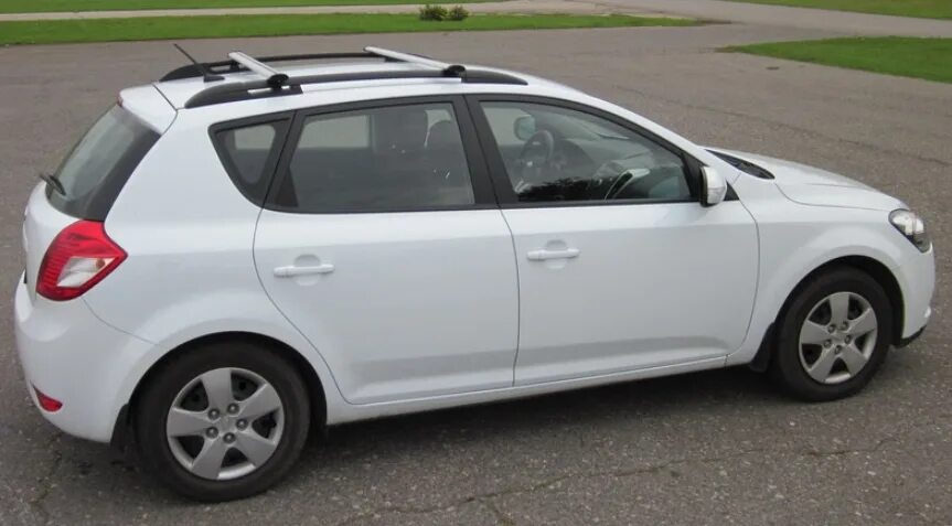 Рейлинги на крышу - KIA Ceed (2G), 1,4 л, 2013 года аксессуары DRIVE2