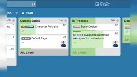 Stands trello