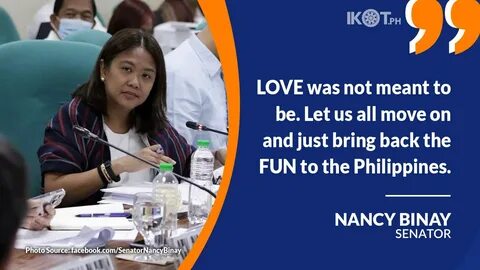 BINAY TO DOT: BRING BACK 'FUN' IN TOURISM CAMPAIGN. 