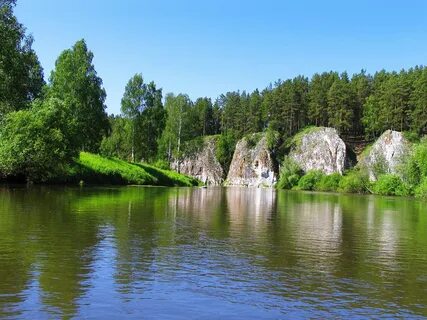 Город на берегу белой реки