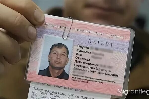 Гражданам таджикистана нужен патент. Патент для иностранных граждан. Патент для мигрантов. Вид патента для иностранного гражданина. Патент на работу для иностранных граждан.