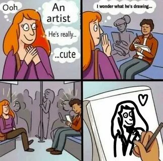 He drew