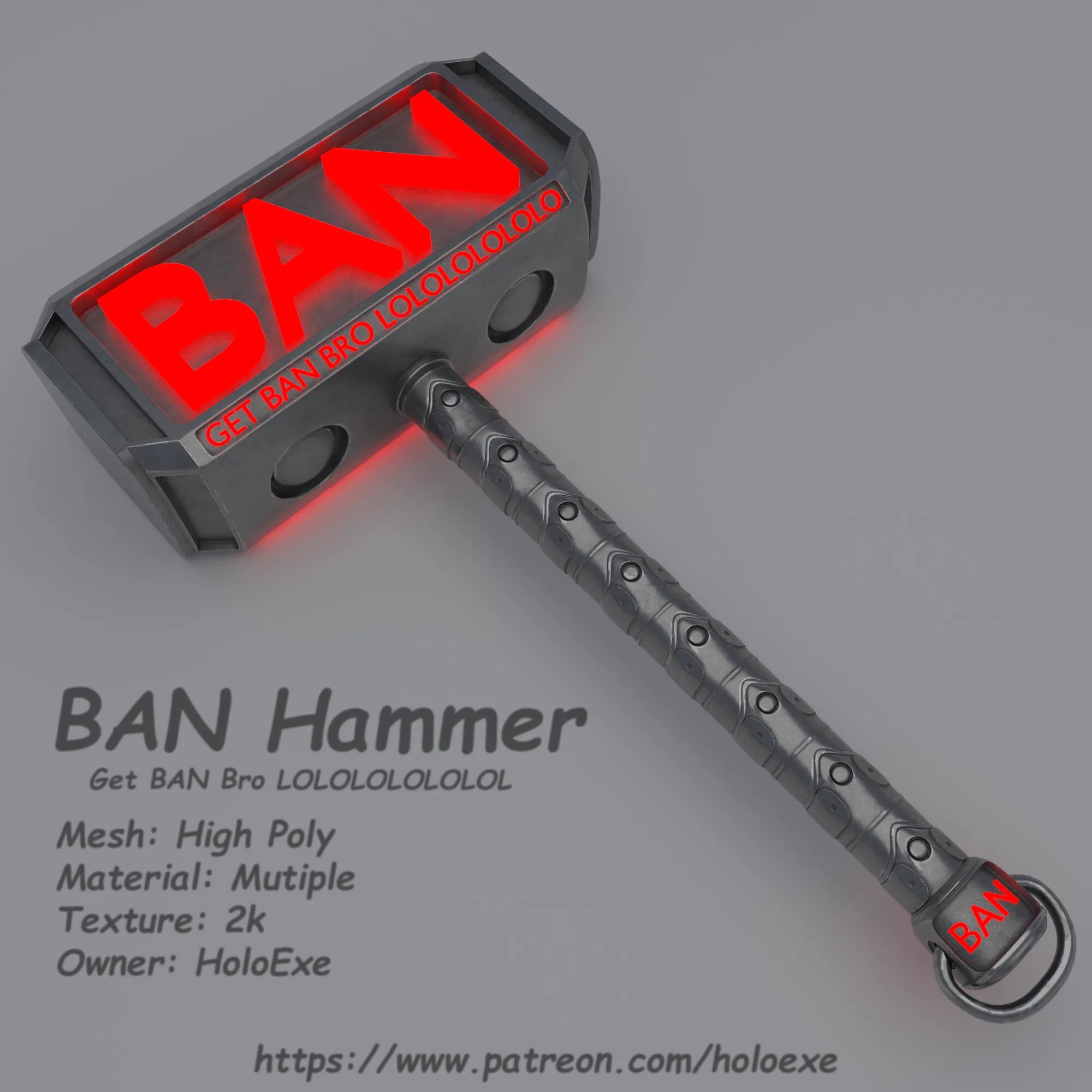 Ban hammer. Ban Hammer РОБЛОКСА. Молот банхаммер. Roblox ban Hammer ID.