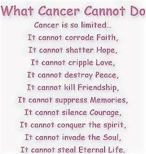 Cannot do