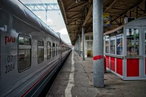 Фото поезда на вокзале