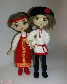 Национальный костюм крючком