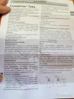 Стопангин спрей инструкция по применению