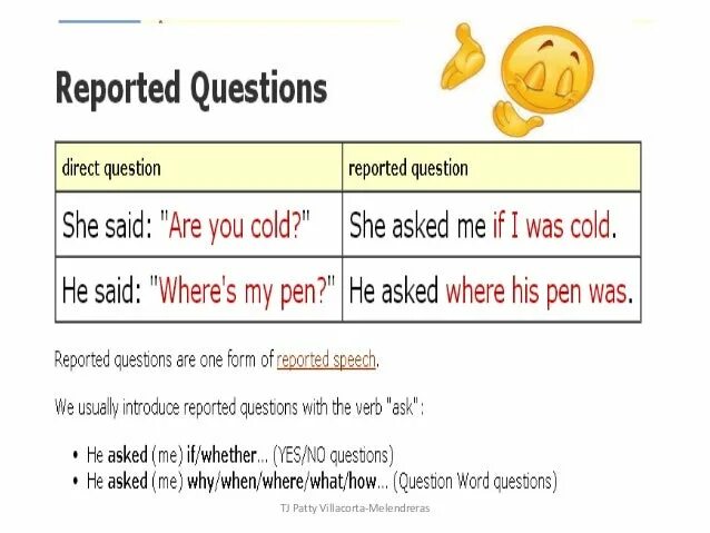 Reported Speech questions правила. Reported Speech вопросы. Reported questions правила. General questions in reported Speech.