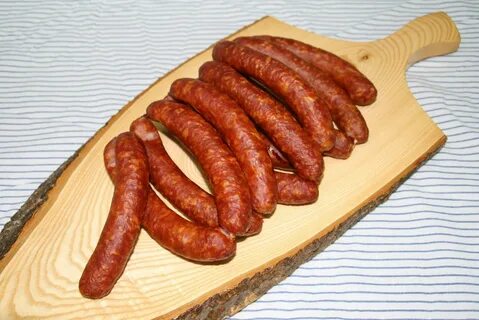 Вяленые колбаски