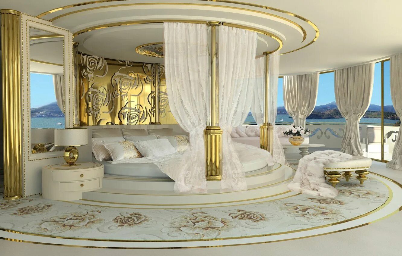 королевский стиль спальни стиль рококо. роскошь. стиль барокко в интерьере спальни. роскошь форм. арт-деко (ар-деко): квинтэссенция роскоши.