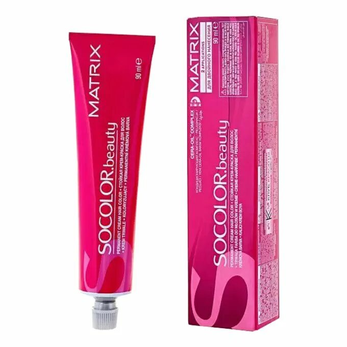 Краситель сокрлор Матрикс. SOCOLOR.Beauty 4m Matrix/90мл. Matrix 7bc SOCOLOR Beauty 90мл. Matrix 9m SOCOLOR Beauty 90мл. Краска для волос косметика купить