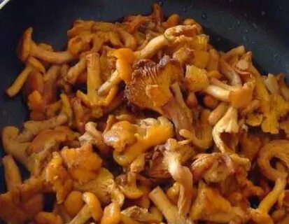 Можно лисички сразу жарить
