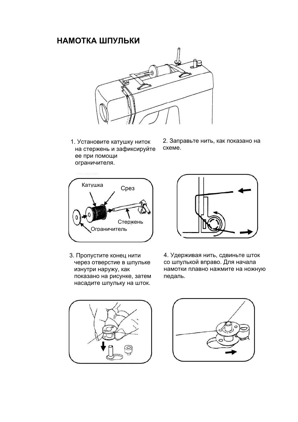 Инструкция швейной машины Aurora a2401.