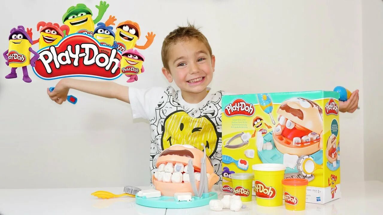 Modeling and play. Play doh реклама. крокодонтист с плейдо.