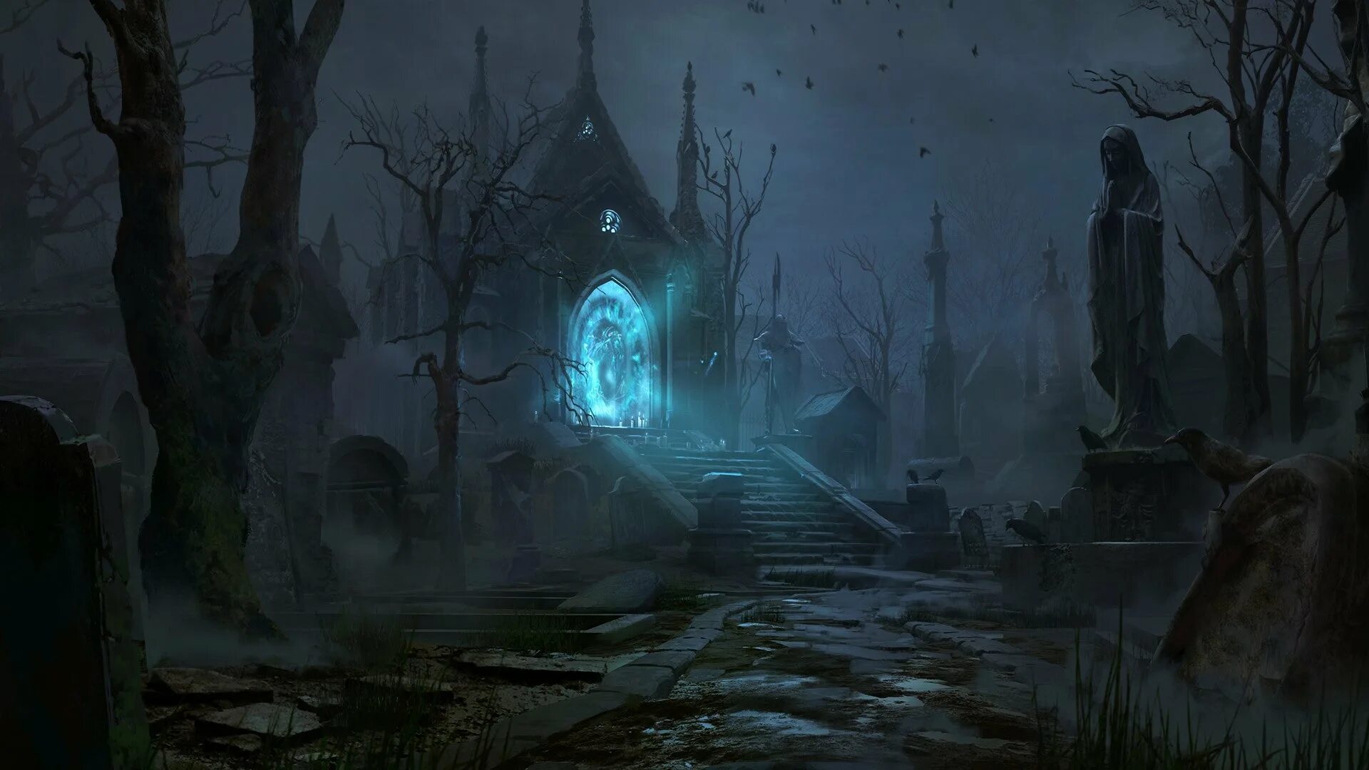Нет diablo 4 в game pass. Дьябло кладбище. diablo immortal локации. diablo 2 immortal art. diablo immortal wallpaper.