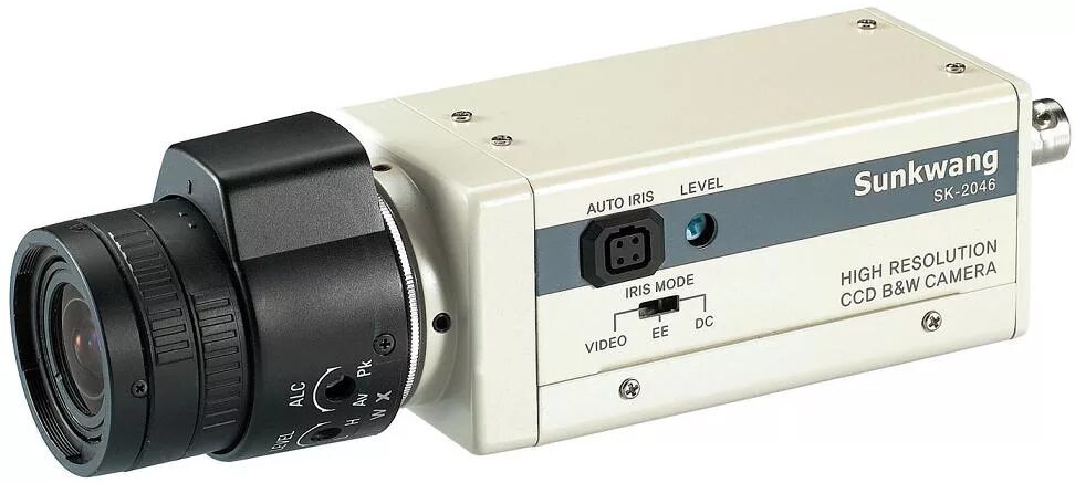 Черно белая камера видеонаблюдения. Sunkwang видеокамера корпусная. Sunkwang SN 814 камера видеонаблюдения. Sunkwang камера CCD B/W.