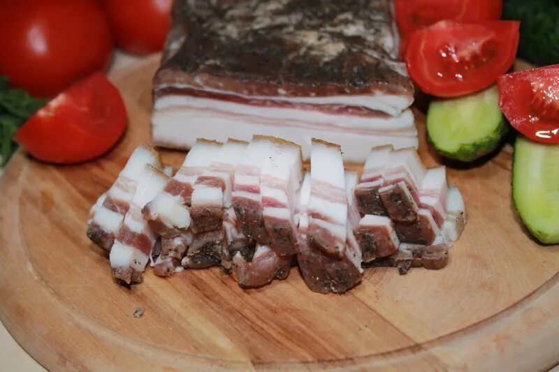 Как вкусно засолить мясную прослойку