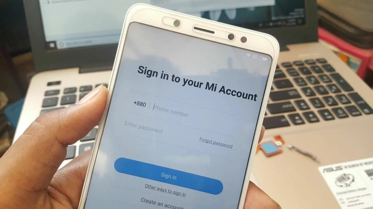Mi 6a mi account