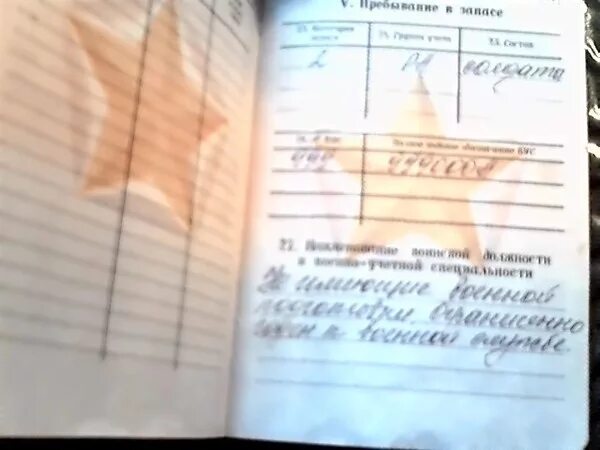 Стать 17 б. Военный билет водительское. Отметка водительского в военном билете. Категория б в военном билете. Категория водительских прав в в военном билете.