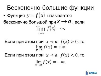 Математический анализ функции