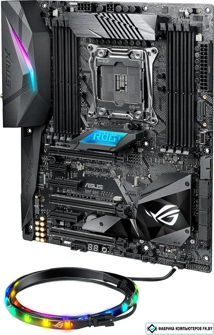 Intel x299 asus. Strix x299-xe gaming. задняя панель современного компьютера.