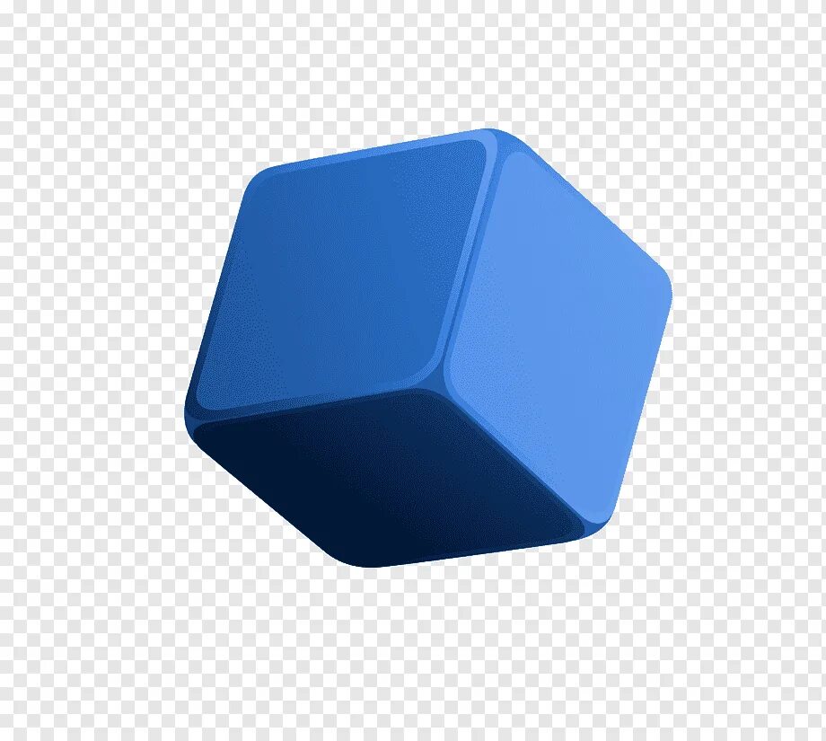 Blue cube. Синий куб. Куб с закругленными углами. Кубики без фона. Куб фигура без фона.