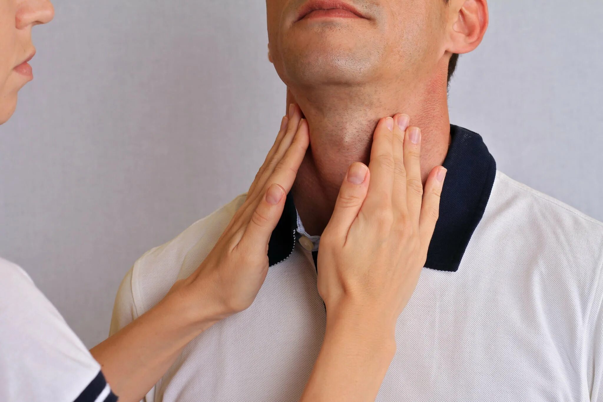 Хронические заболевания щитовидной. Эндемический зоб у мужчин.