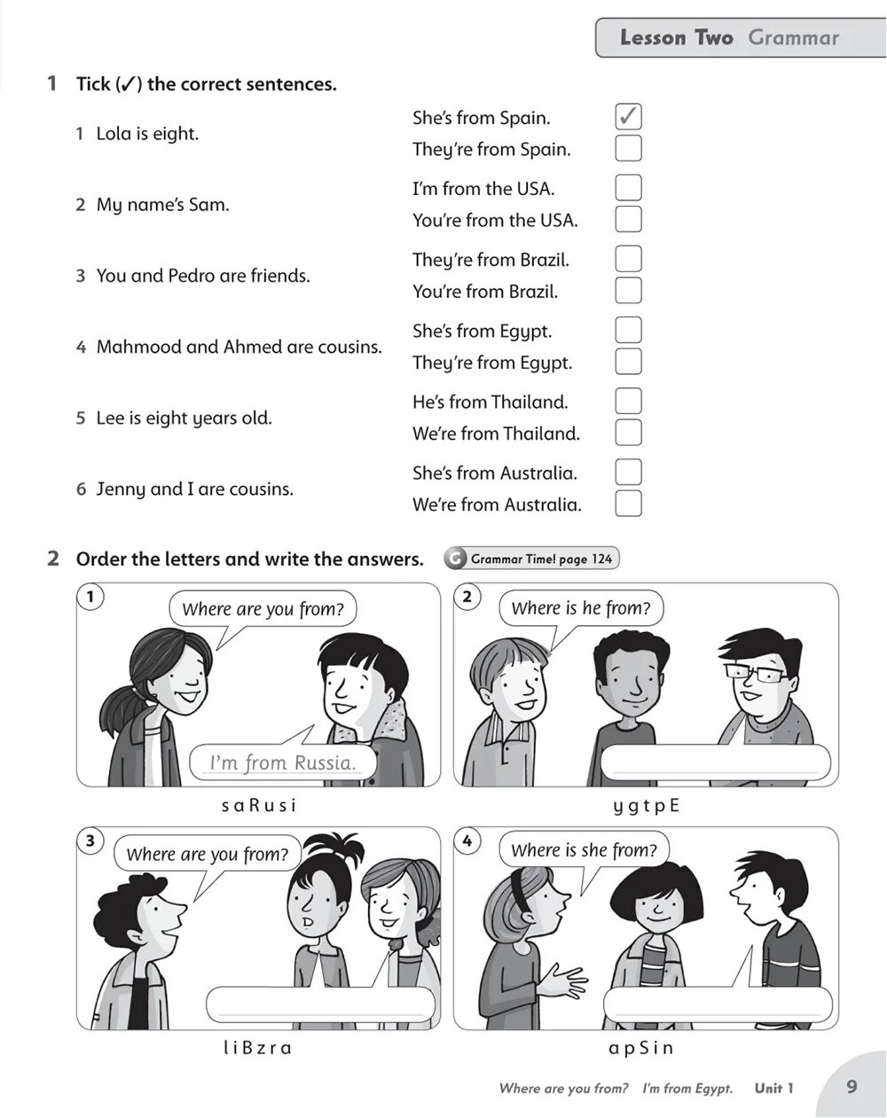 Lesson three
