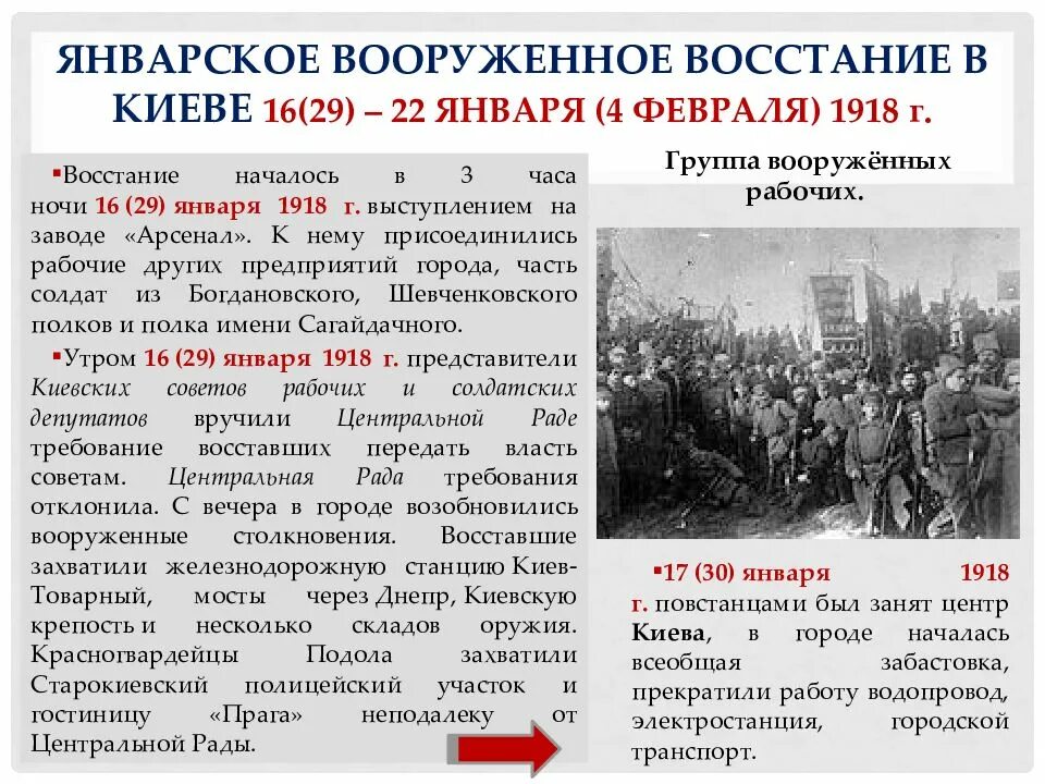 Киевское восстание. Восстание в киеве 1918. январь-апрель 1918 г.. восстания рабочих на заводе «арсенал»,. январского вооружённого восстания 1918.
