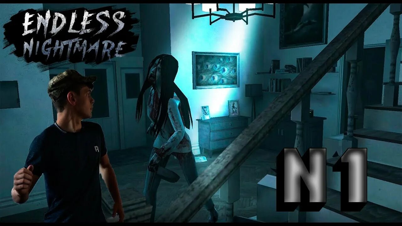 Endless Nightmare: 3d Scary creepy Horror game. Игра бесконечный кошмар 3.