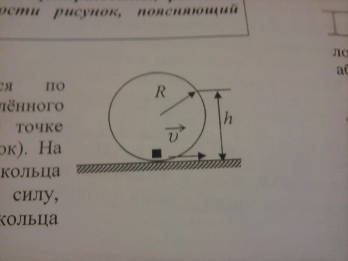 Небольшая шайба массой 10 г. Маленькая шайбочка массой 10. Шайба массой 10 грамм продето в кольцо радиусом. Шайба массой 0,1 скатывается.