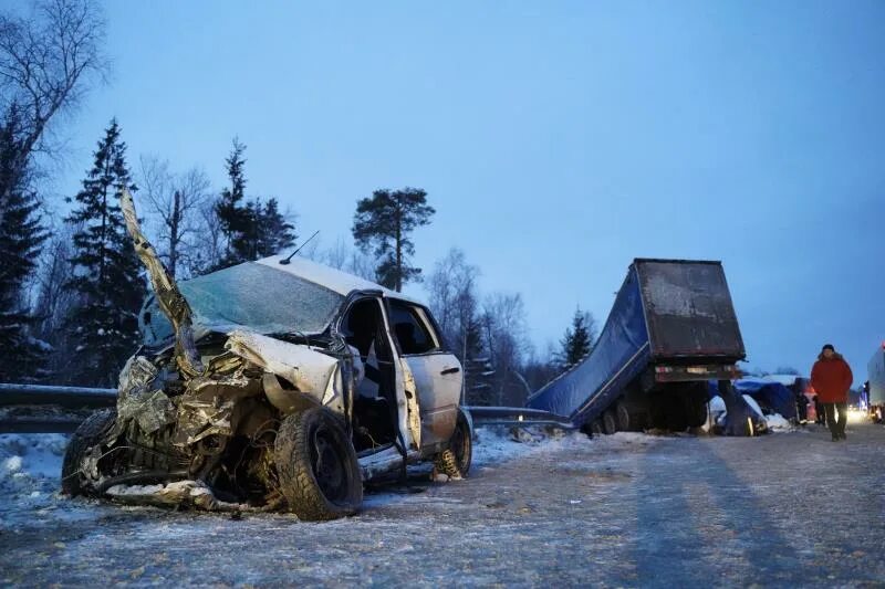 22.11 2015. Авария под Краснокамском. Авария Пермь Краснокамск.