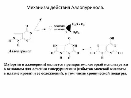 Аллопуринол побочные действия
