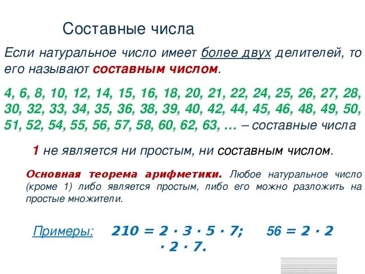 Таблица составных чисел. Составные числа. Какие числа составные. Таблица составных чисел до 1000.