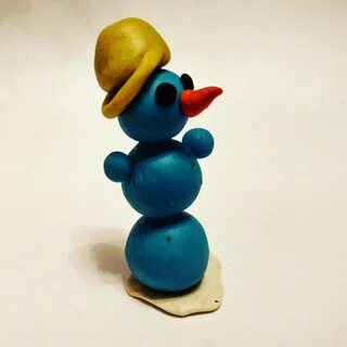 Фигурки из пластилина 4 года